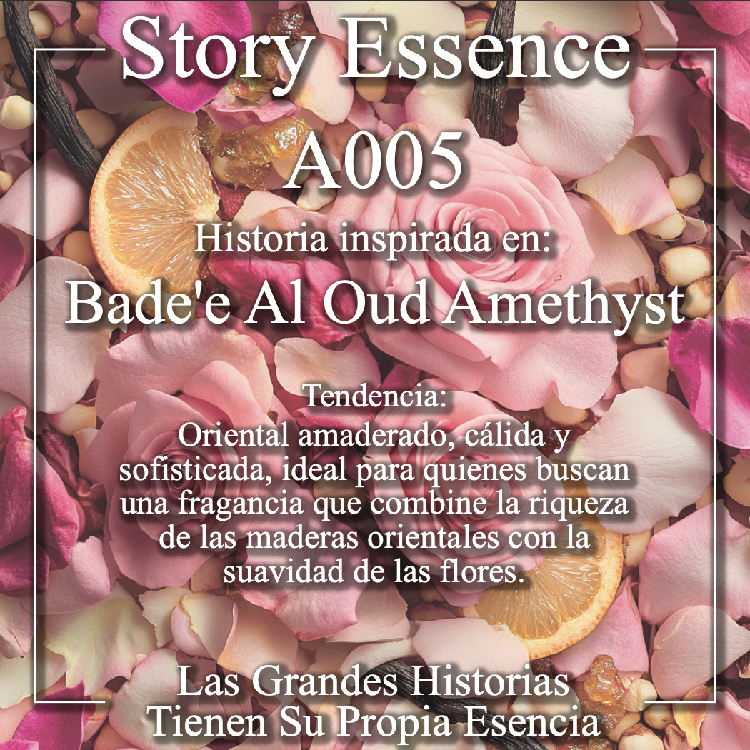 A005  - Inspirado en Bade'e Al Oud Amethyst