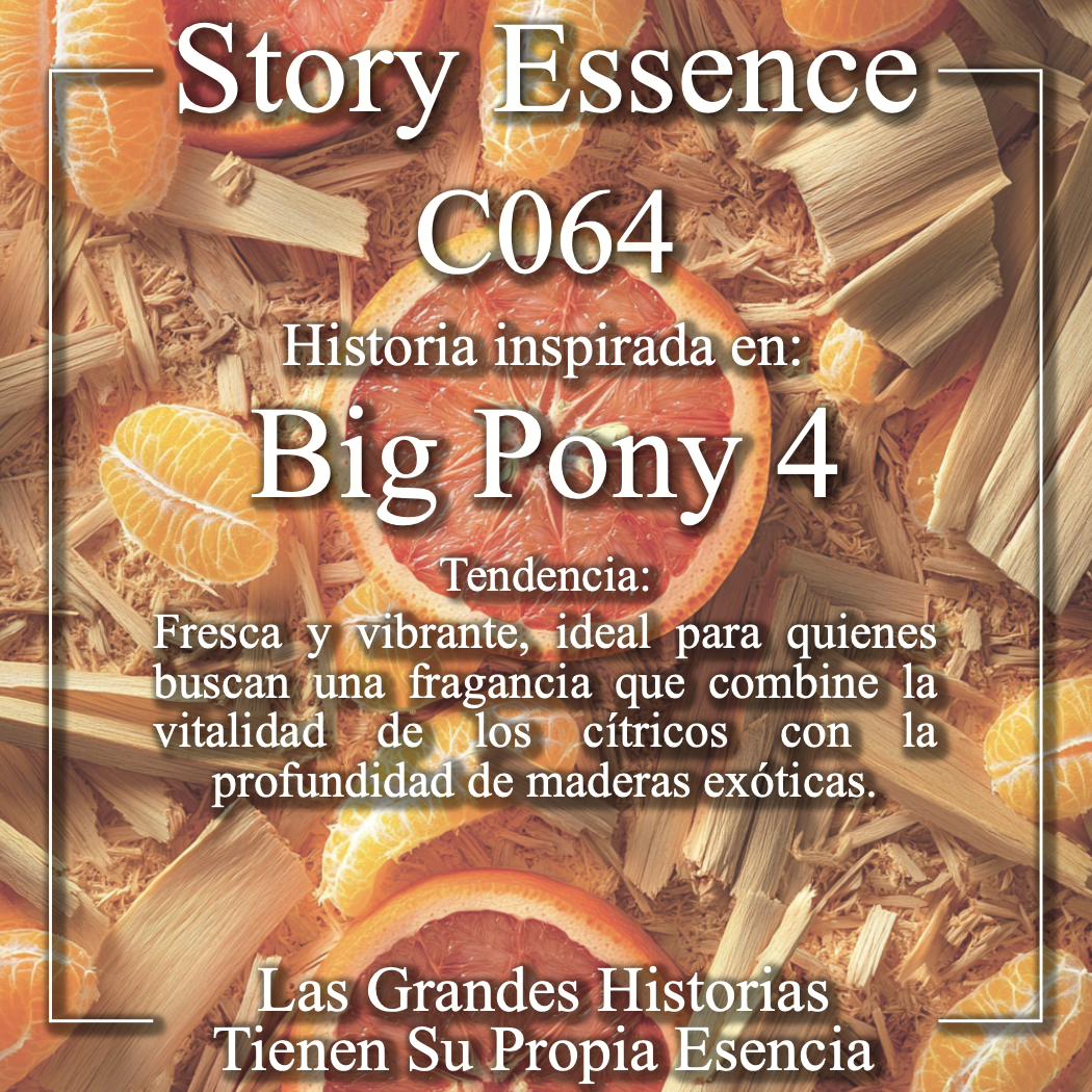 C064 - Inspirado en Big Pony 4 (Naranja)