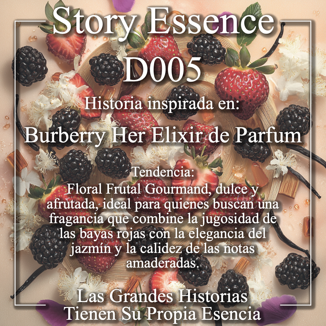 D005 - Inspirado en Burberry Her Elixir de Parfum