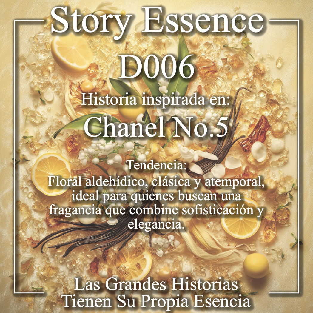 D006 - Inspirado en Chanel No 5 Eau de Parfum