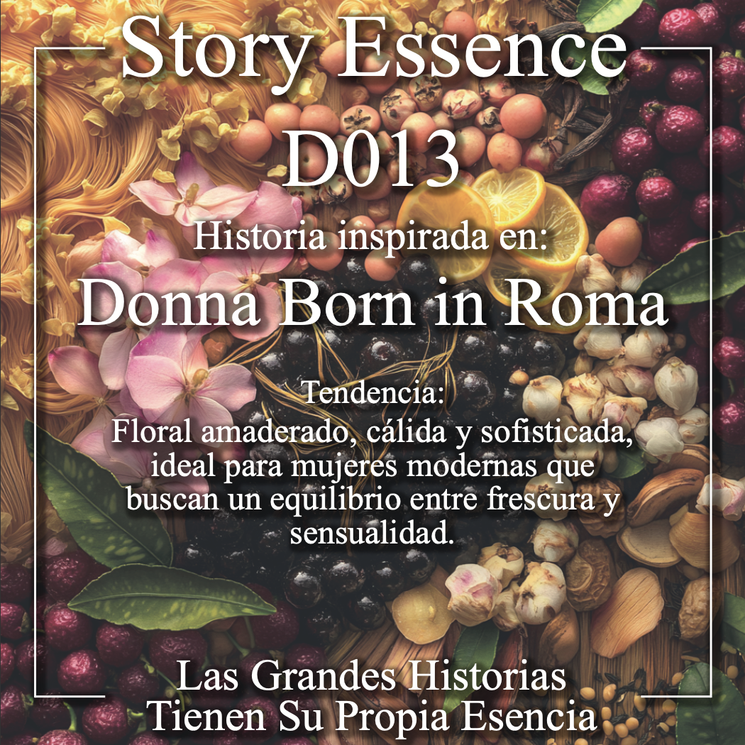 D013 - Inspirado en Donna Born in Roma