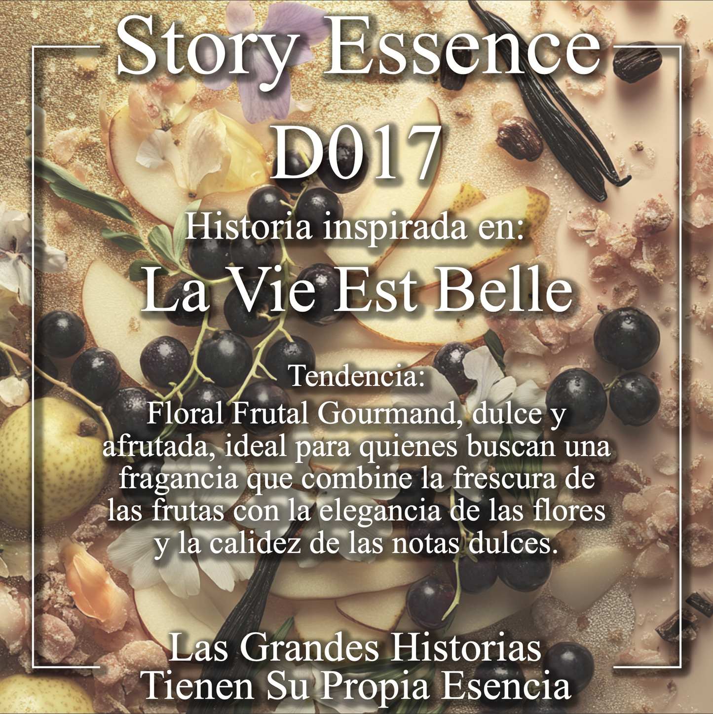 D017 - Inspirado en La Vie Est Belle