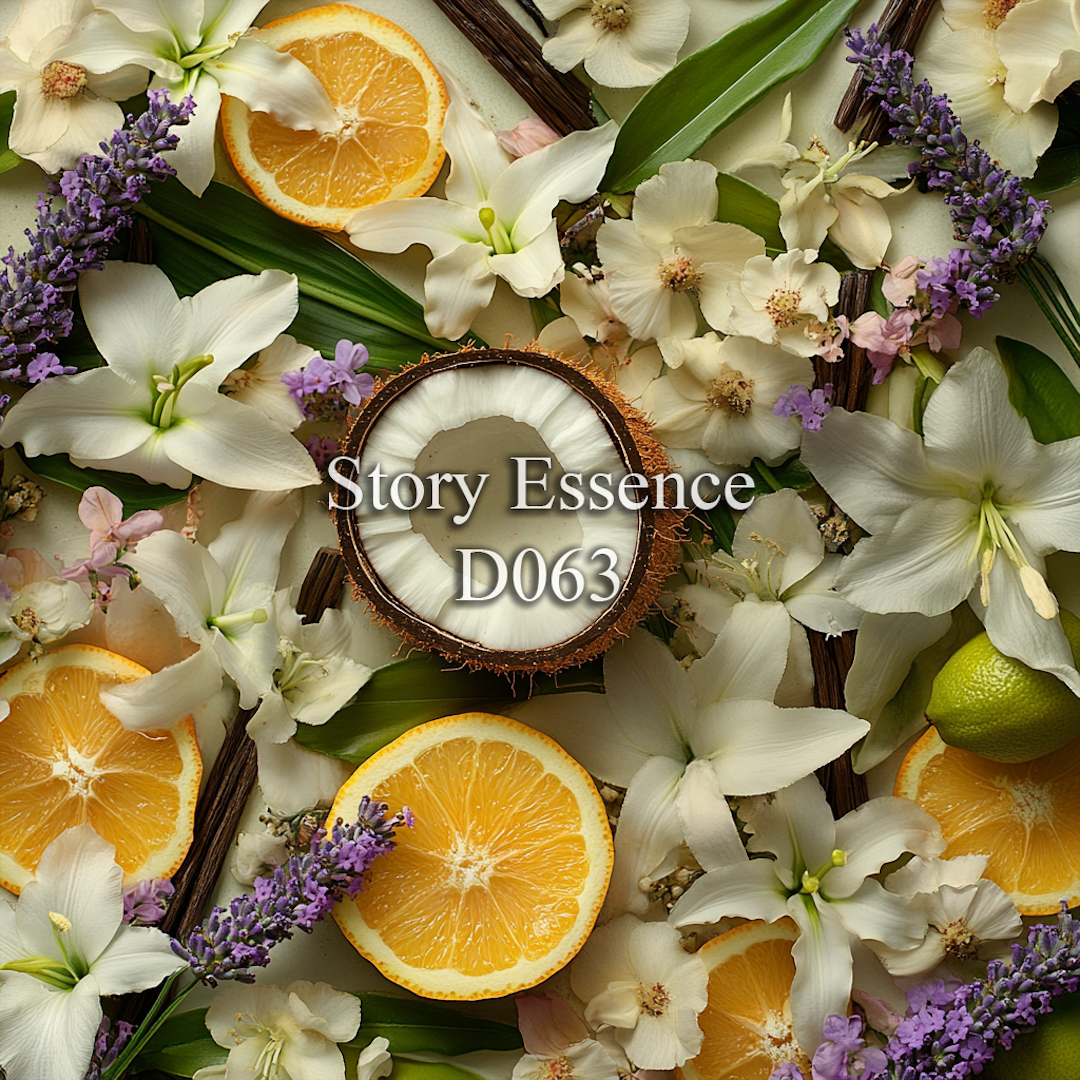 D063 - Inspirado en Libre Flowers & Flames