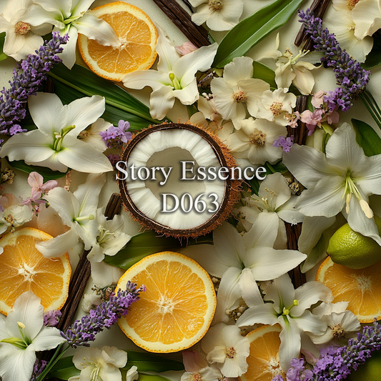 D063 - Inspirado en Libre Flowers & Flames