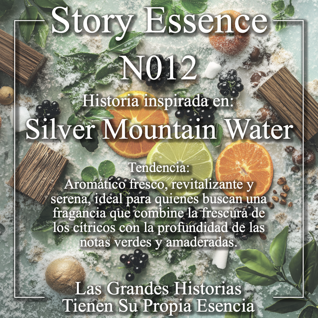 N012 - Inspirado en Silver Mountain Water
