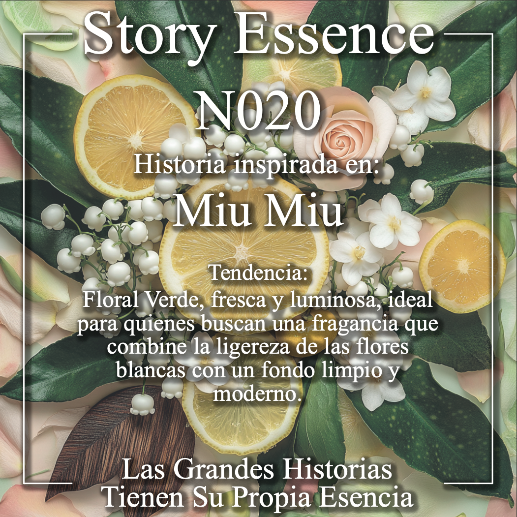 N020 - Inspirado en Miu Miu Eau de Parfum