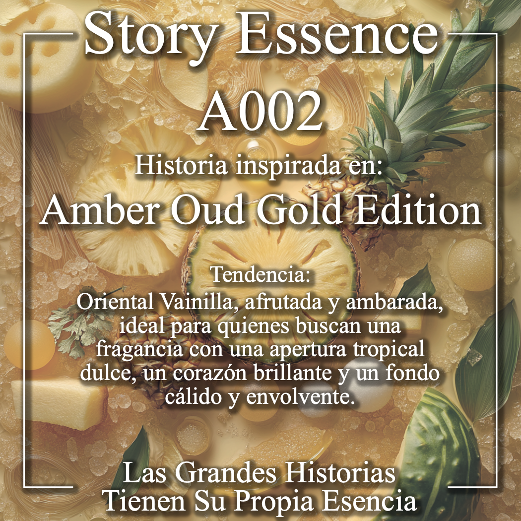 A002  - Inspirado en Amber Oud Gold Edition