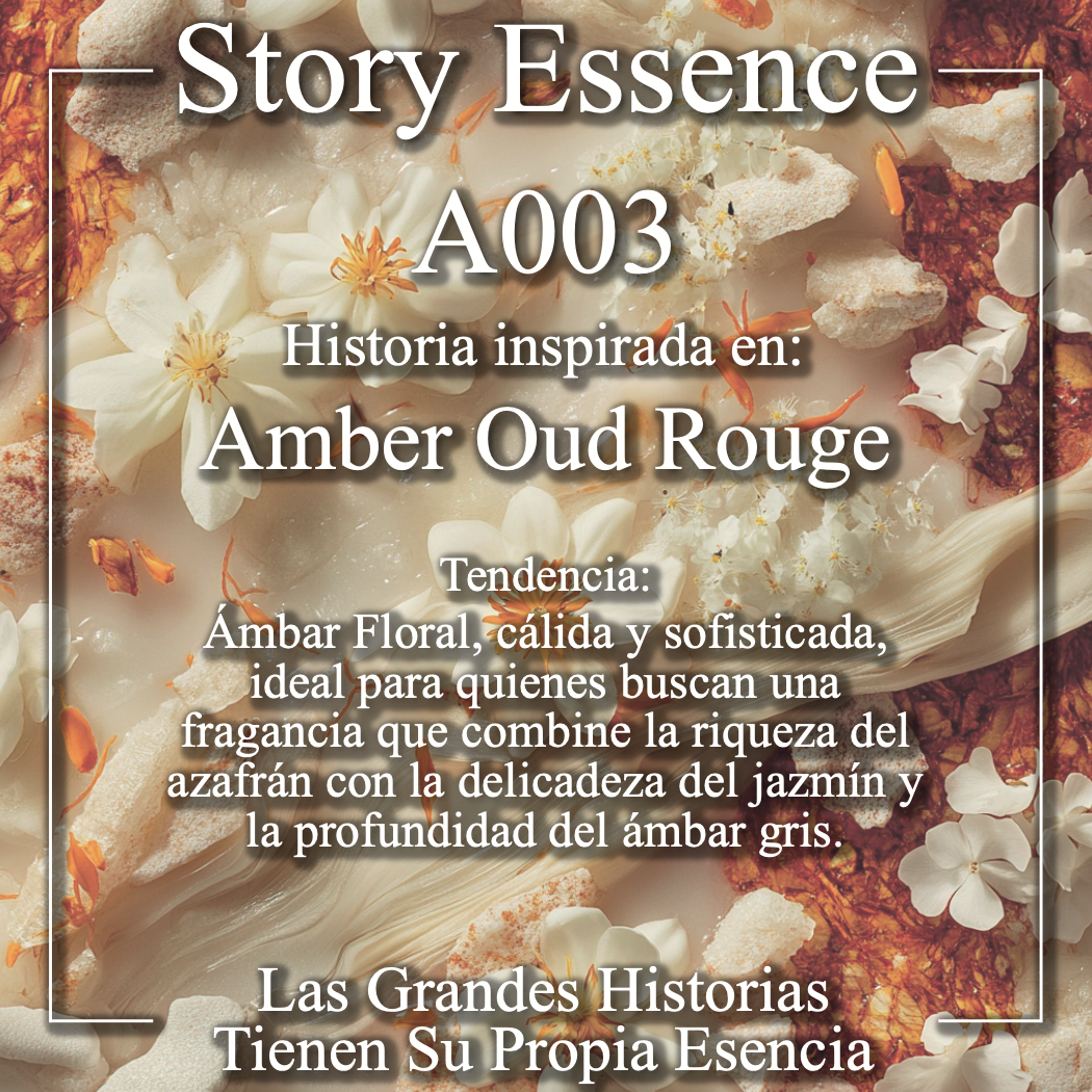 A003  - Inspirado en Amber Oud Rouge