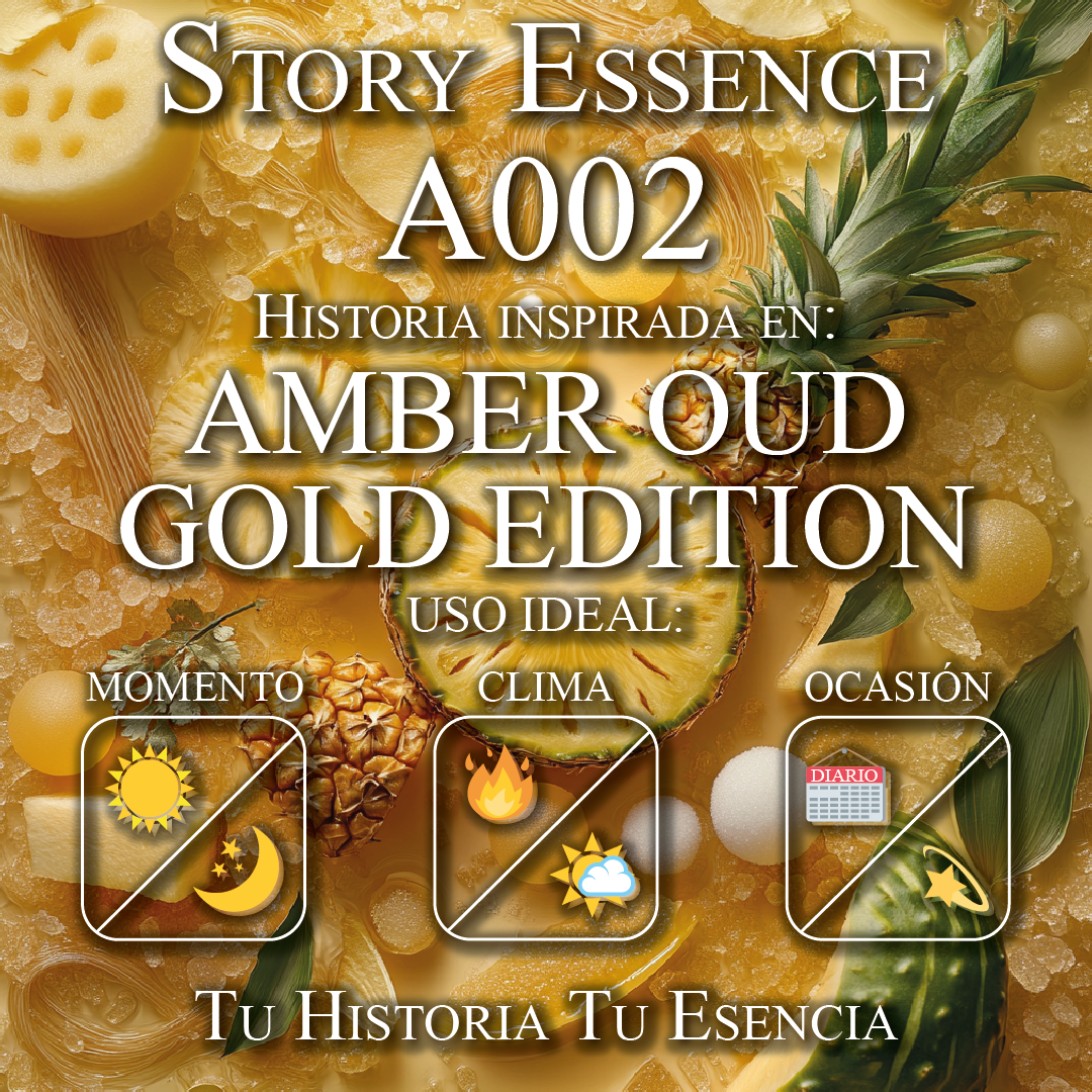 A002 - Inspirado en Amber Oud Gold Edition