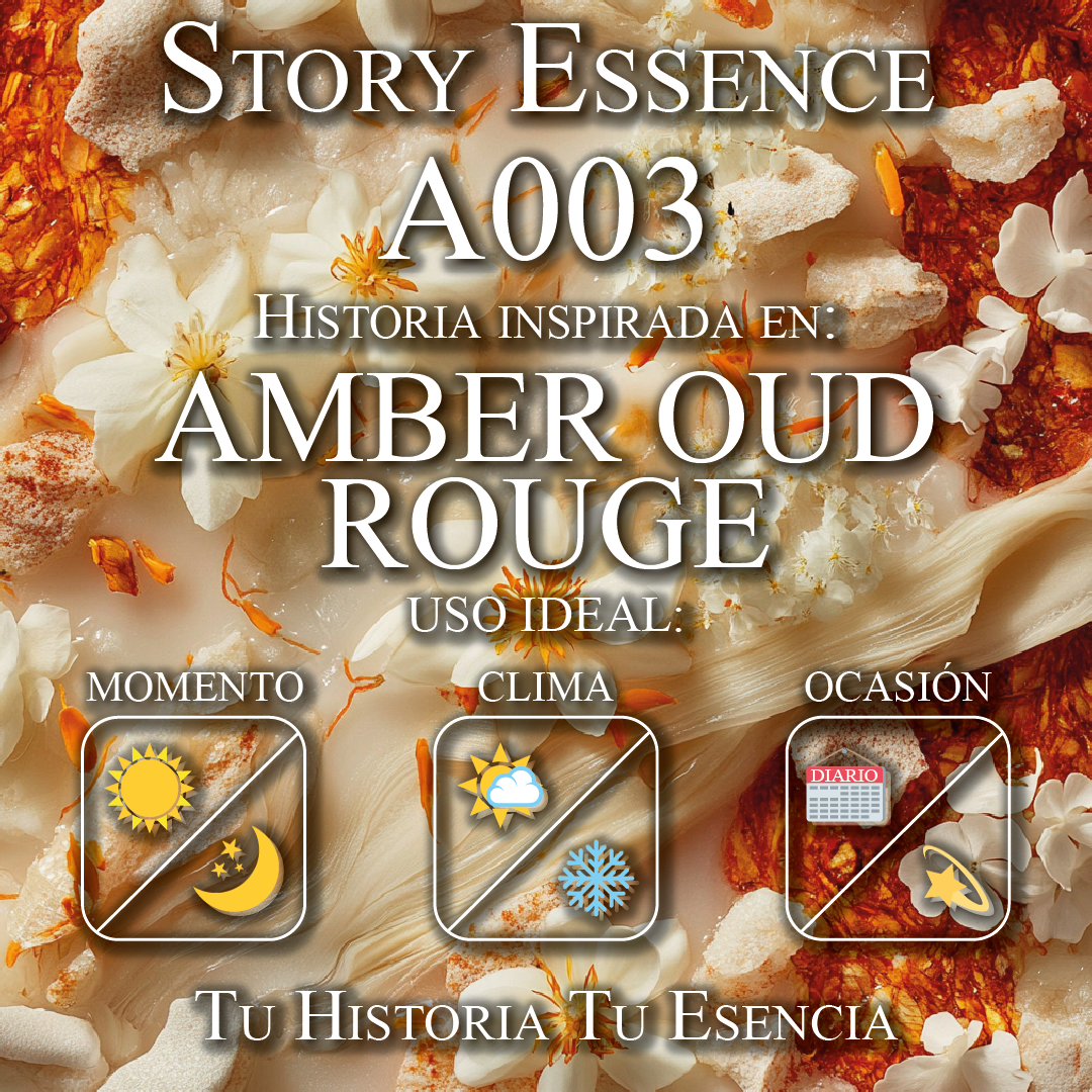 A003  - Inspirado en Amber Oud Rouge