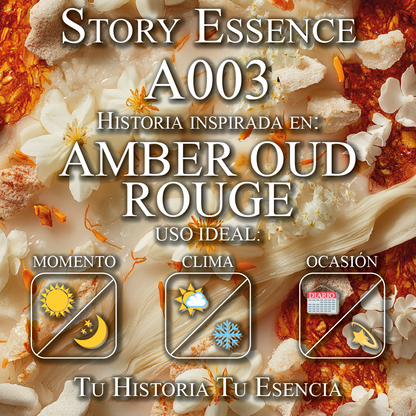 A003  - Inspirado en Amber Oud Rouge