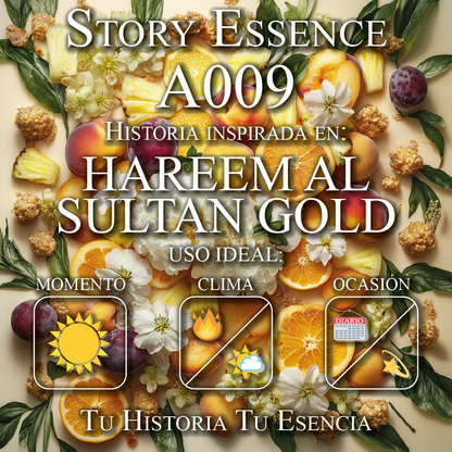 A009  - Inspirado en Hareem Al Sultan Gold