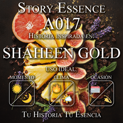 A017  - Inspirado en Shaheen Gold