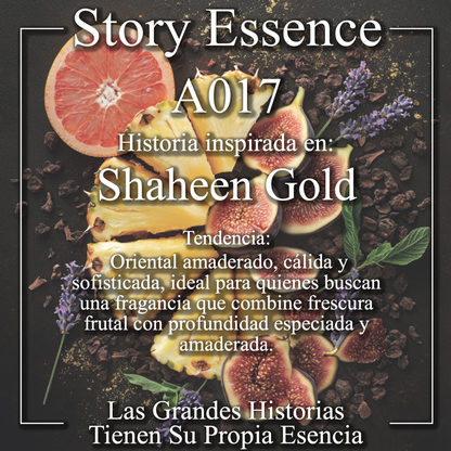 A017  - Inspirado en Shaheen Gold