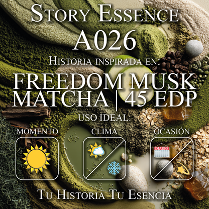 A026 - Inspirado en Freedom Musk Matcha | 45