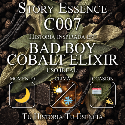C007 - Inspirado en Bad Boy Cobalt Elixir
