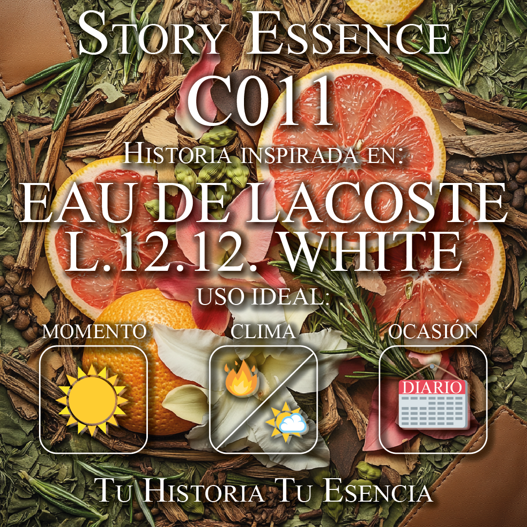 C011 - Inspirado en Eau de Lacoste L.12.12. White
