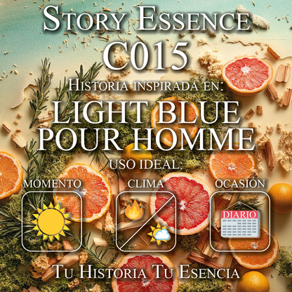 C015 - Inspirado en Light Blue Pour Homme