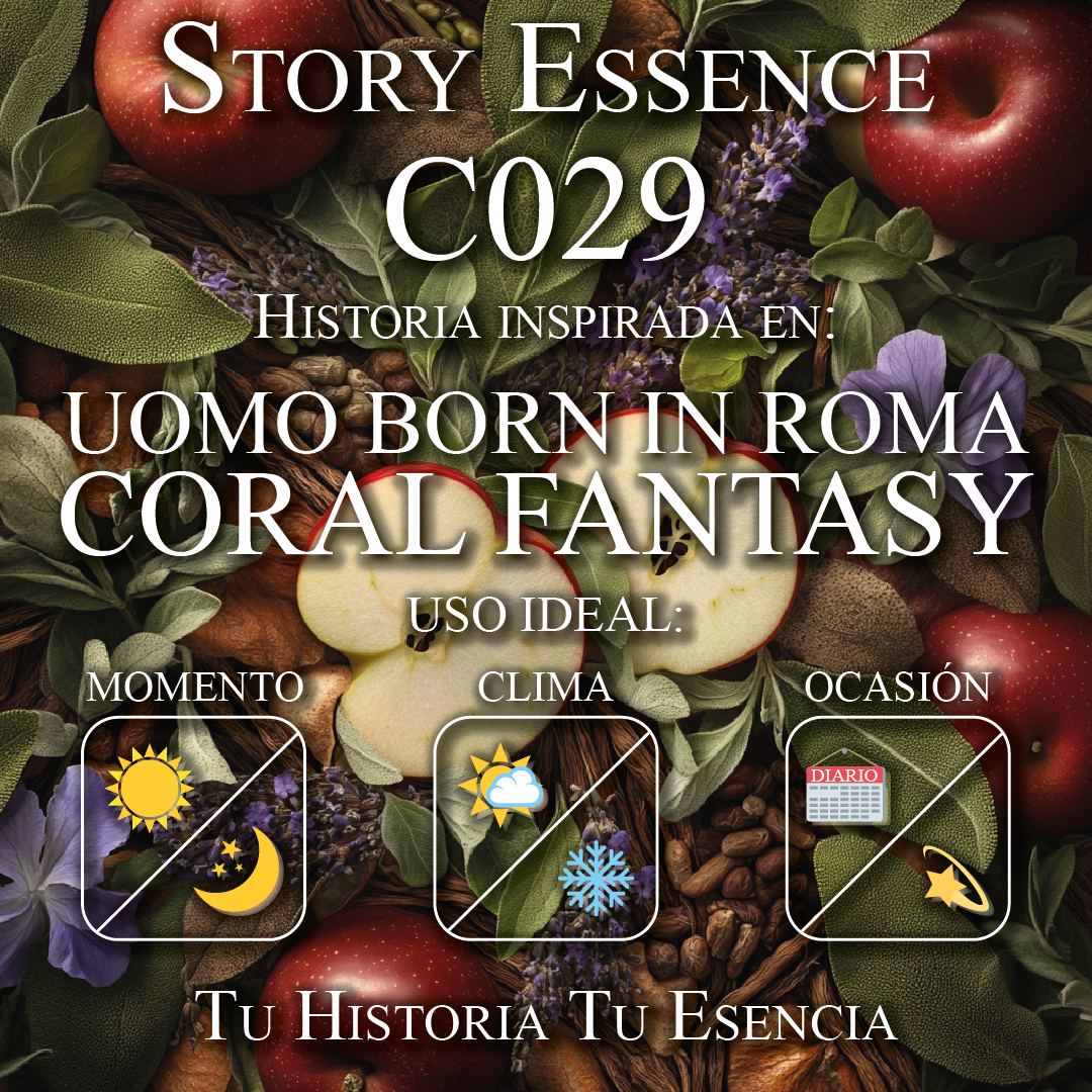 C029 - Inspirado en Uomo Born In Roma Coral Fantasy