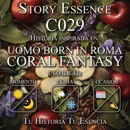 C029 - Inspirado en Uomo Born In Roma Coral Fantasy
