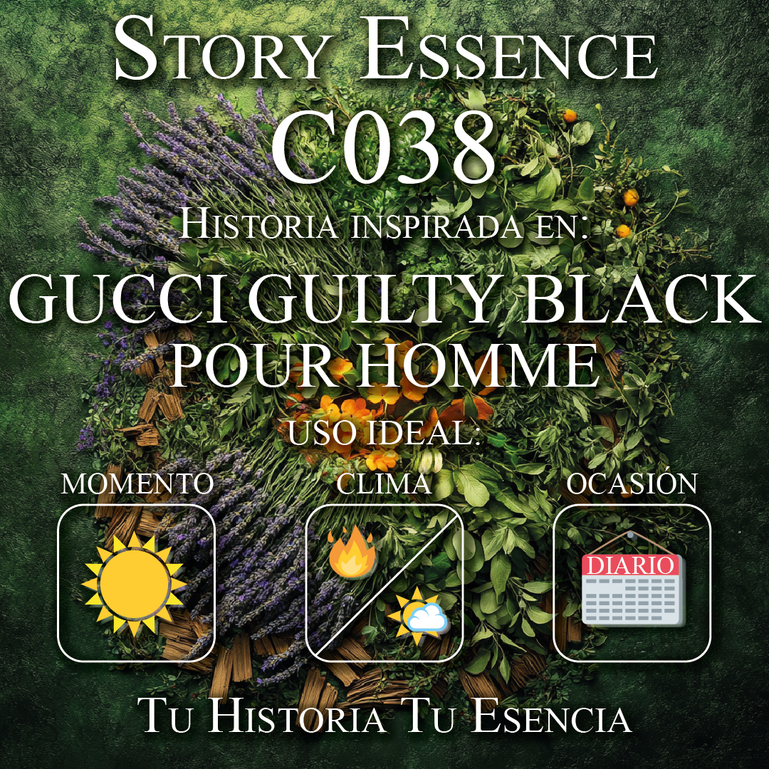 C038 - Inspirado en Guilty Black Pour Homme