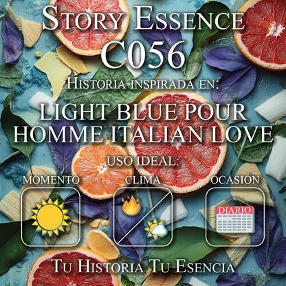 C056 - Inspirado en Light Blue Pour Homme Italian Love