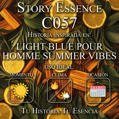 C057 - Inspirado en Light Blue Pour Homme Summer Vibes