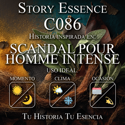 C086 - Inspirado en Scandal Pour Homme Intense