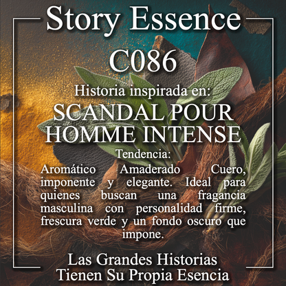 C086 - Inspirado en Scandal Pour Homme Intense