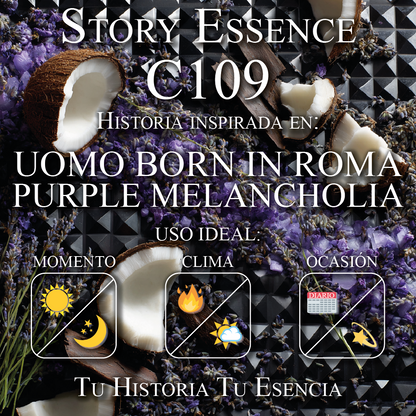 C109 - Inspirado en Uomo Born in Roma Purple Melancholia