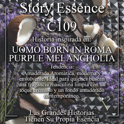 C109 - Inspirado en Uomo Born in Roma Purple Melancholia