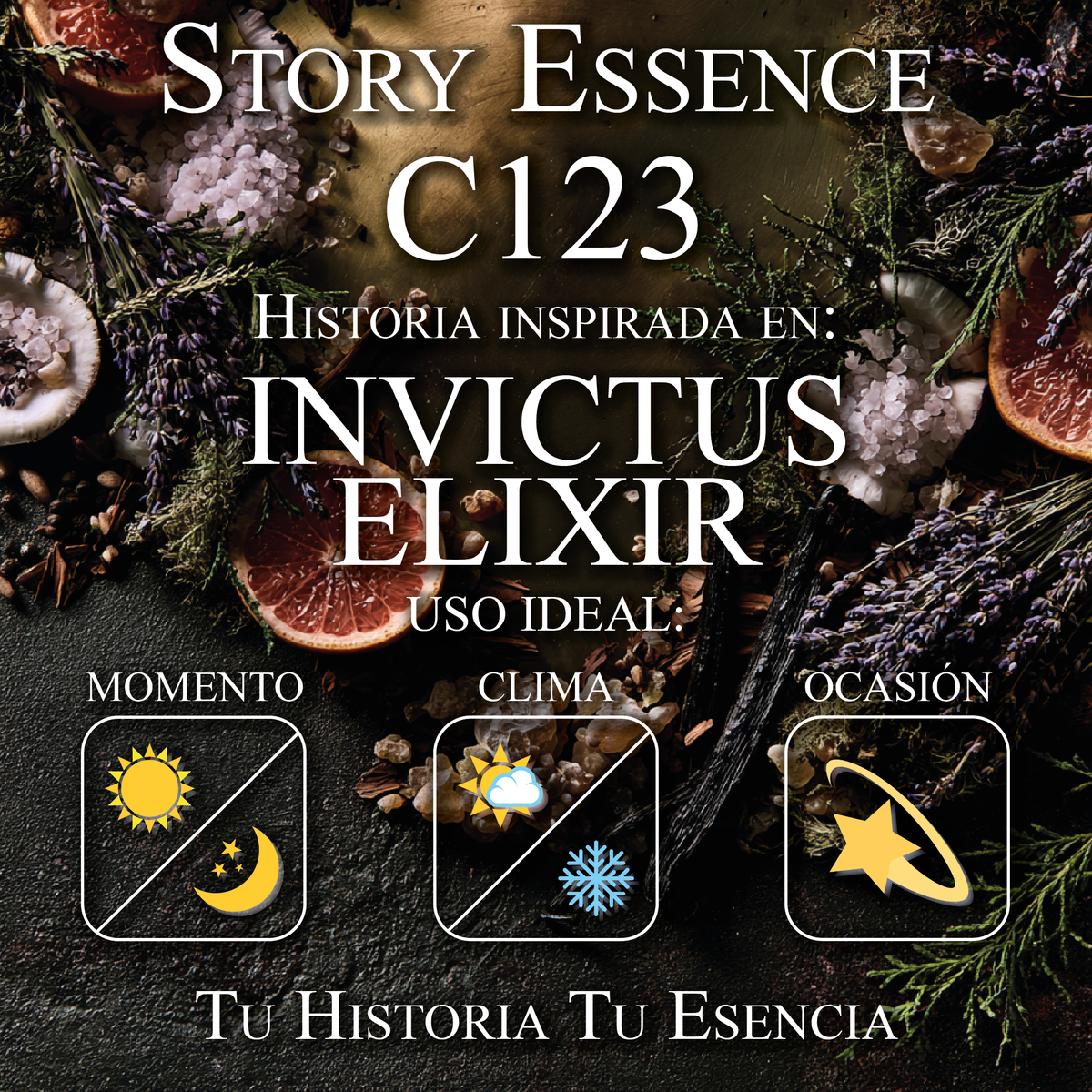 C123 - Inspirado en Invictus Elixir