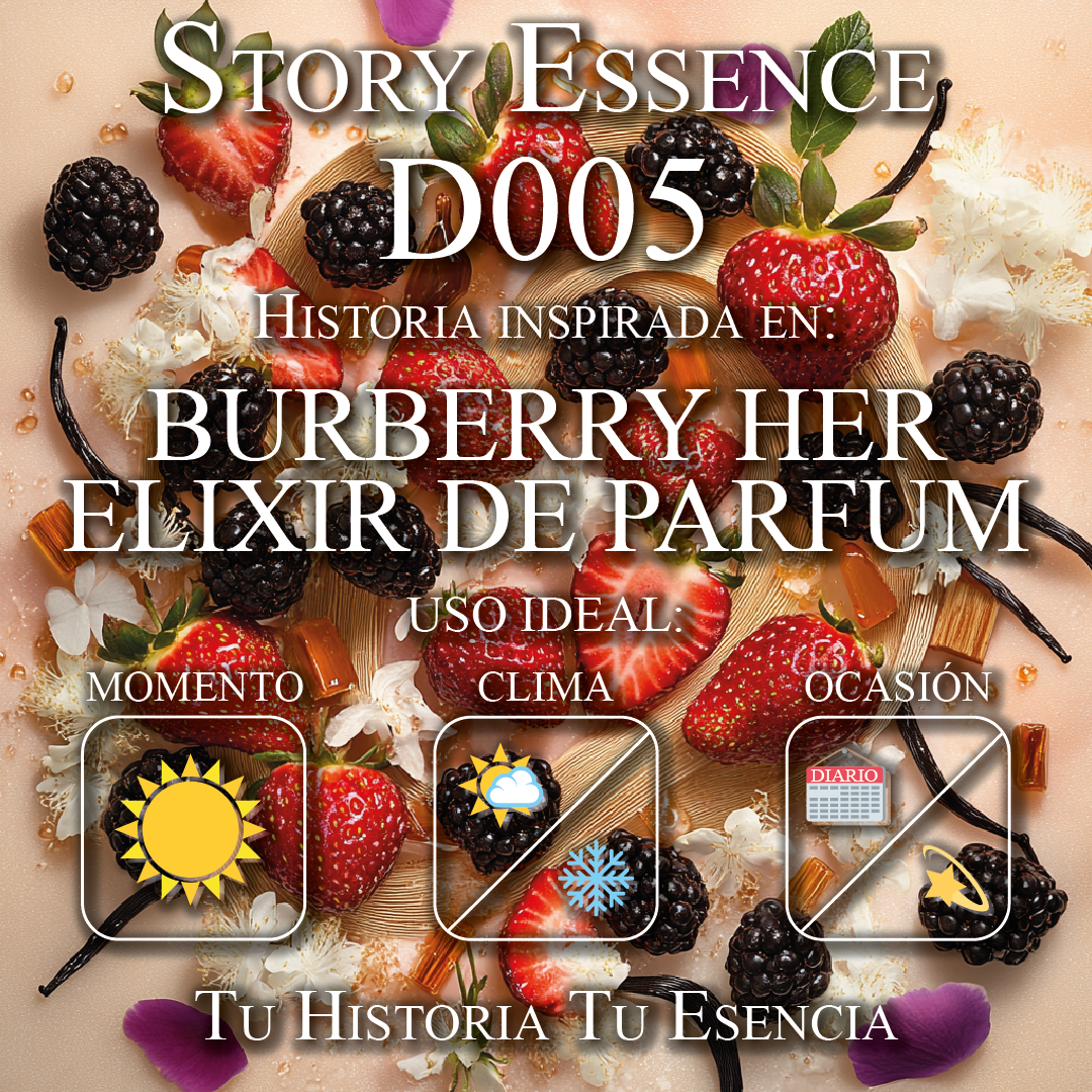 D005 - Inspirado en Burberry Her Elixir de Parfum