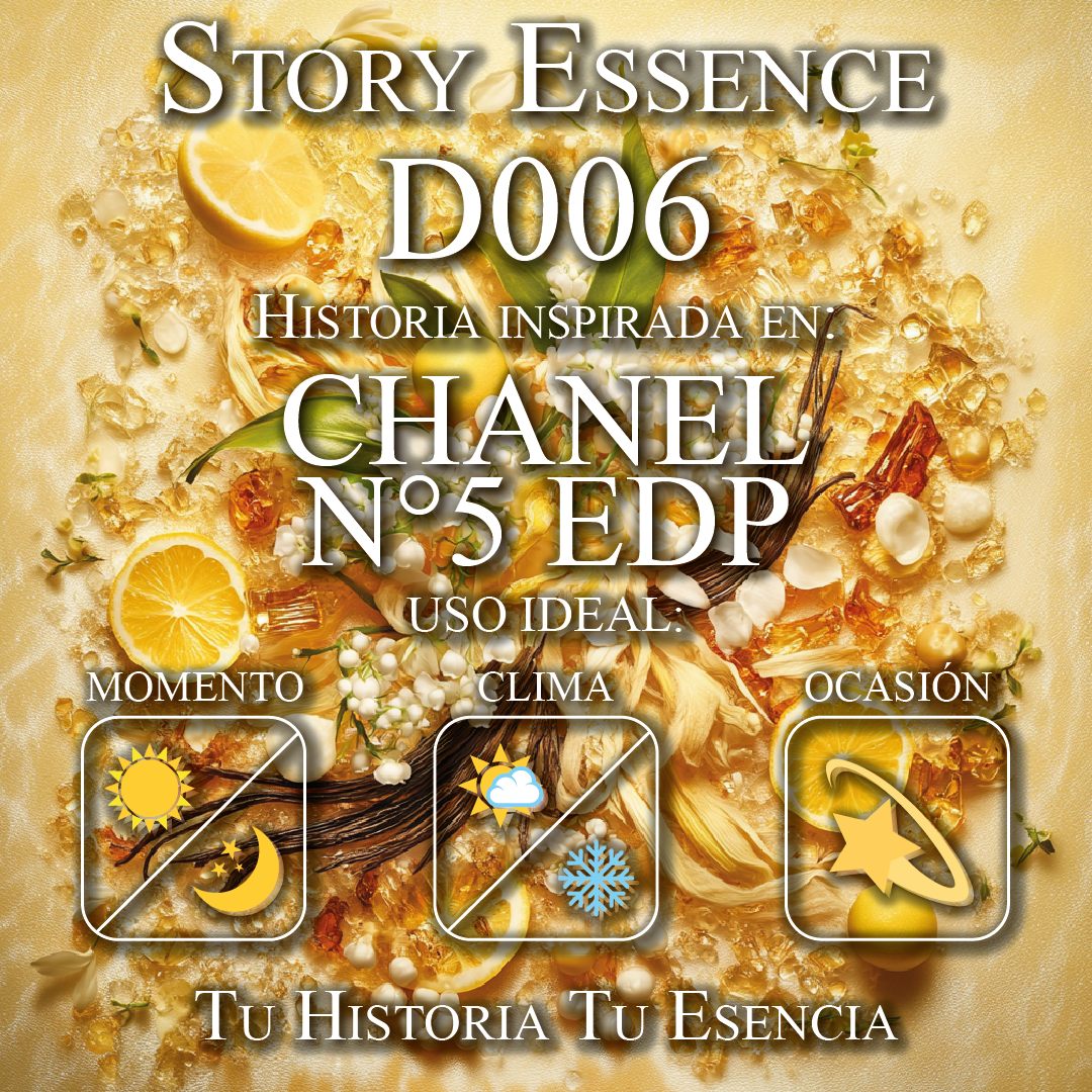 D006 - Inspirado en Chanel No 5 Eau de Parfum