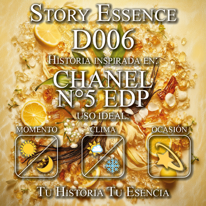 D006 - Inspirado en Chanel No 5 Eau de Parfum