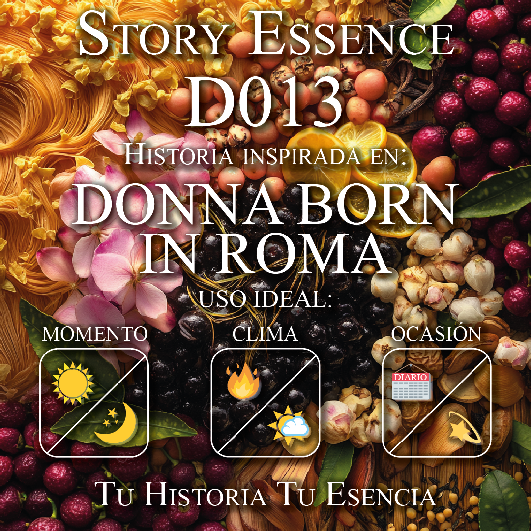 D013 - Inspirado en Donna Born in Roma