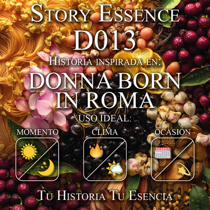 D013 - Inspirado en Donna Born in Roma