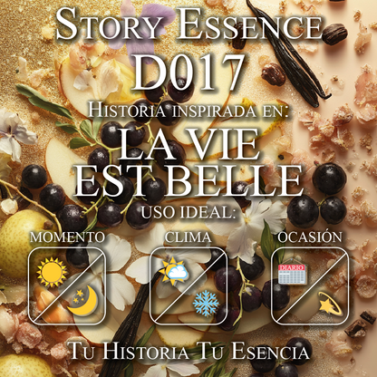D017 - Inspirado en La Vie Est Belle
