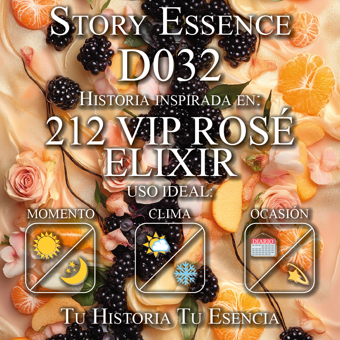 D032 - Inspirado en 212 VIP Rosé Elixir