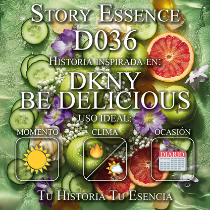D036 - Inspirado en DKNY Be Delicious