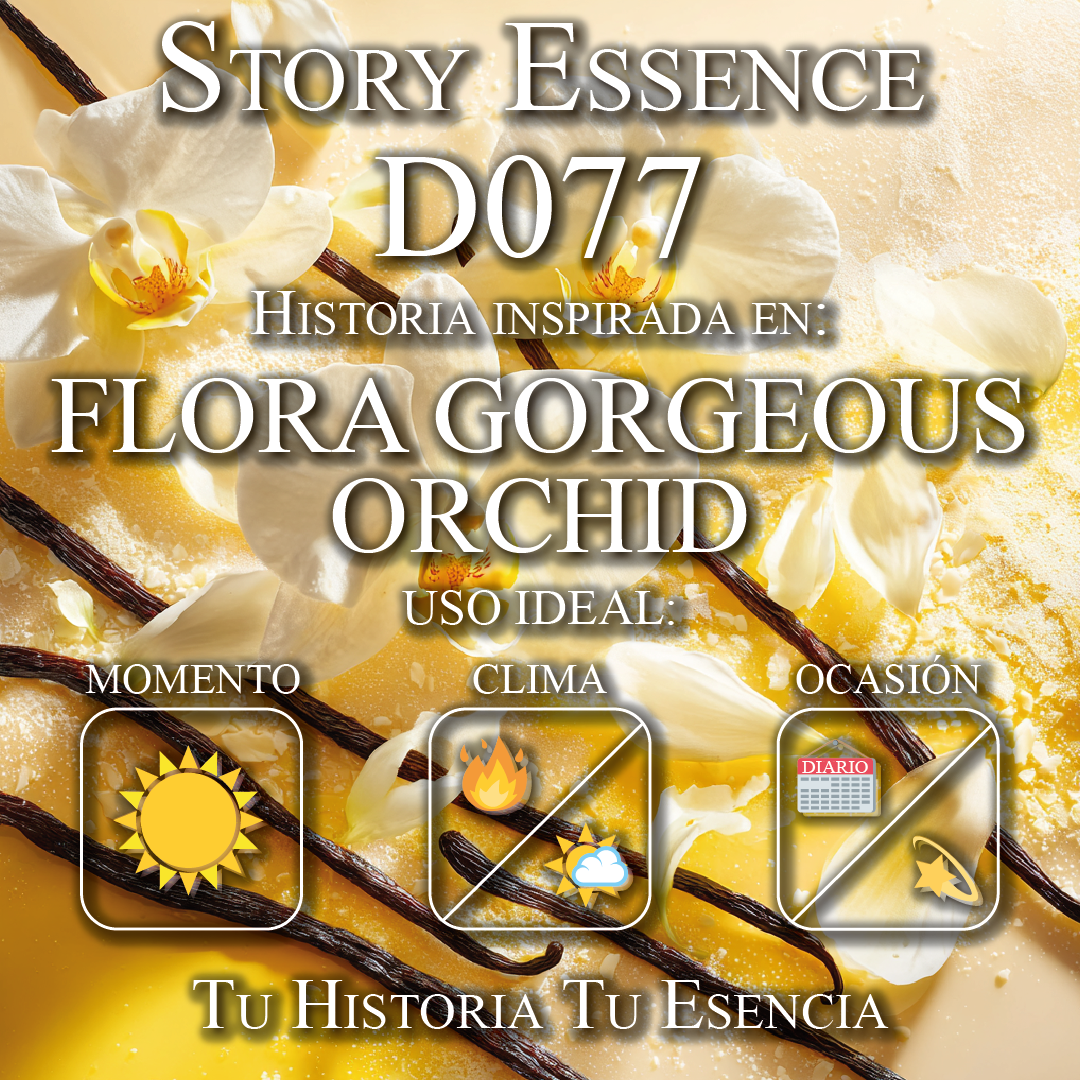 D077 - Inspirado en Flora Gorgeous Orchid