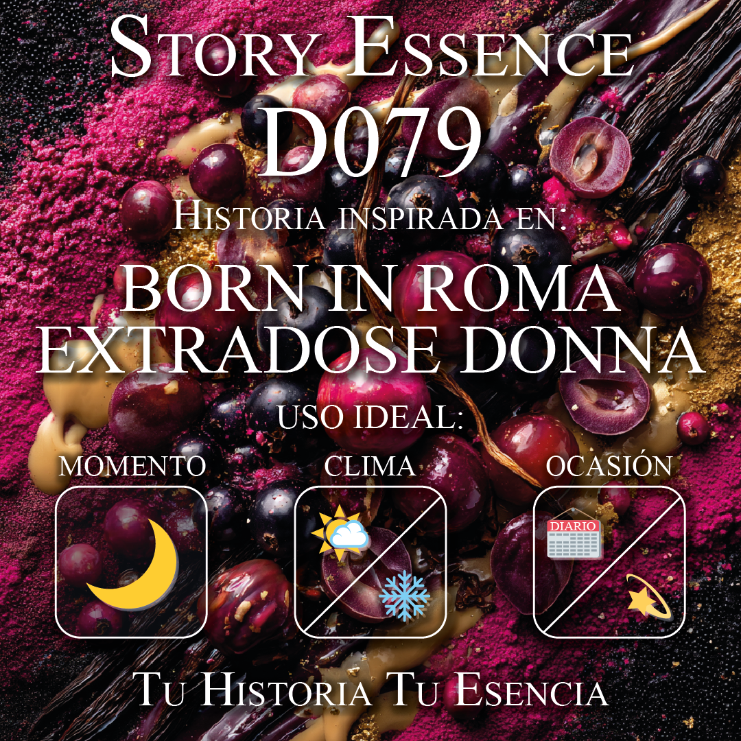 D079 - Inspirado en Born in Roma Donna Extradose