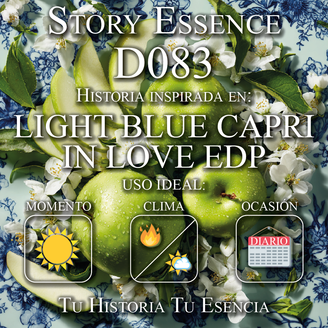 D083 - Inspirado en Light Blue Capri In Love Eau de Parfum