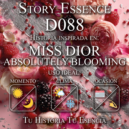 D088 - Inspirado en Miss Dior Absolutely Blooming