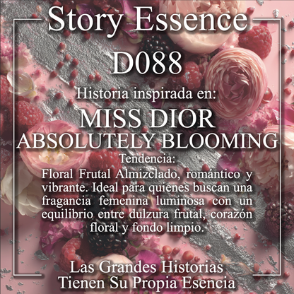 D088 - Inspirado en Miss Dior Absolutely Blooming