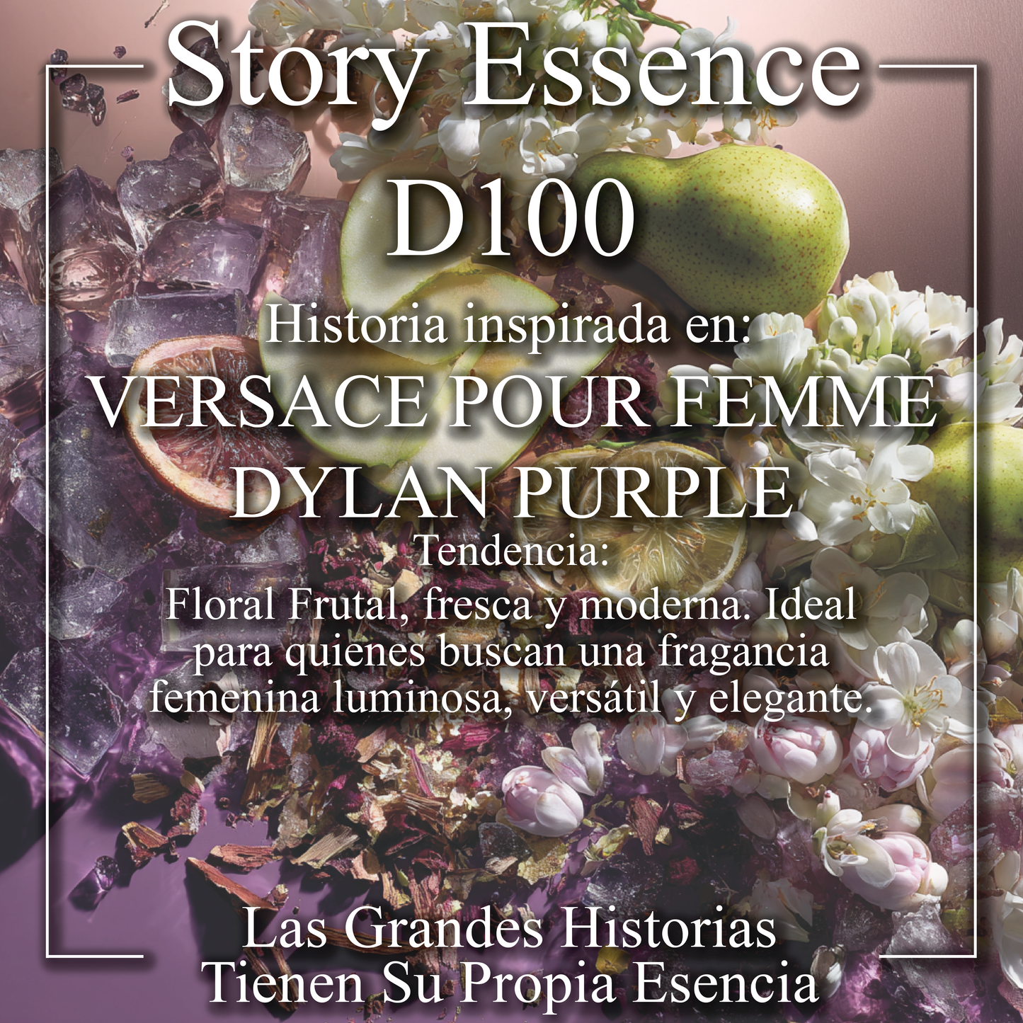 D100 - Inspirado en Versace Pour Femme Dylan Purple