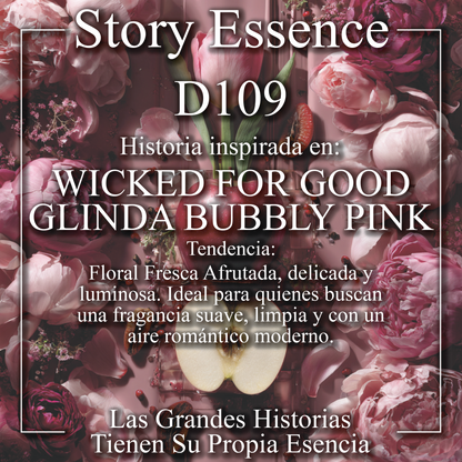 D109 - Inspirado en Wicked For Good Glinda Bubbly Pink