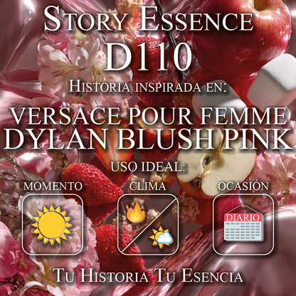D110 - Inspirado en Versace Pour Femme Dylan Blush Pink