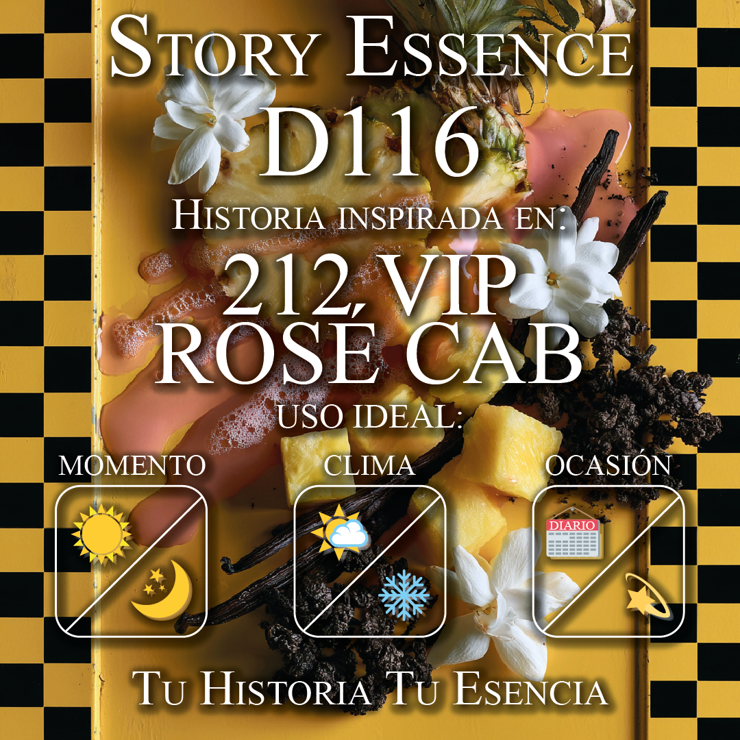 D116 - Inspirado en 212 VIP Rosé Cab