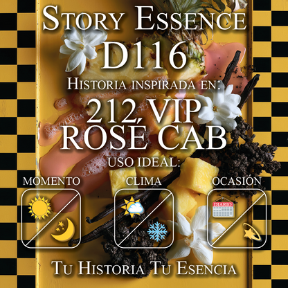 D116 - Inspirado en 212 VIP Rosé Cab